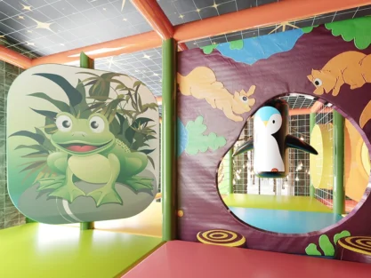 ndoor playground manufacturer assembling play structures safely